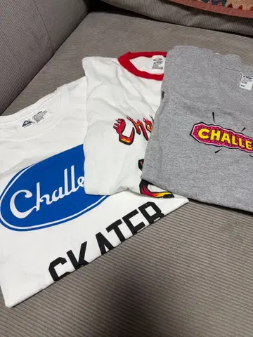 CHALLENGER T셔츠 3장 세트 묶음 판매