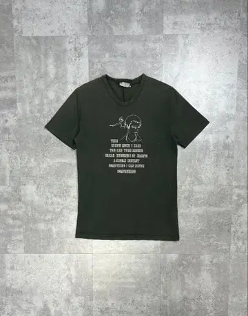 AW2005 피트 도허티 그린 티셔츠