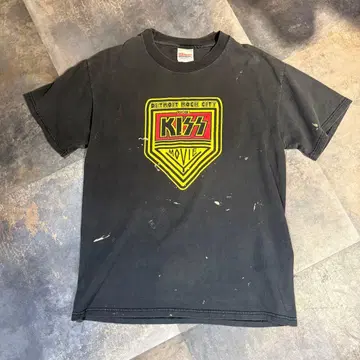 00s~ 빈티지 KISS Detroit Rock City 티셔츠