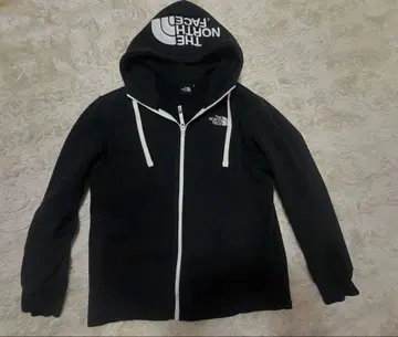 THE NORTH FACE 집업 후드티 블랙