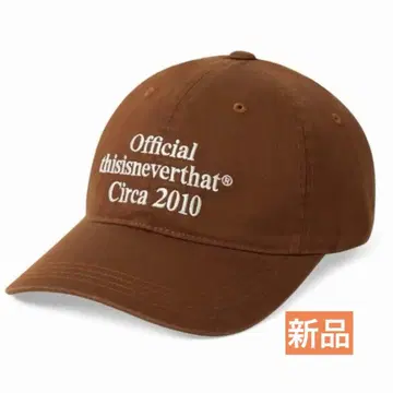thisisneverthat Times Cap 캡 Brick