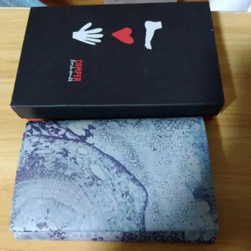 CAMPER 이단 접이식 지갑 올 패턴 박스 포함