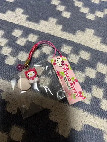 지역 한정 헬로키티 도치기 한정판 딸기 스트랩