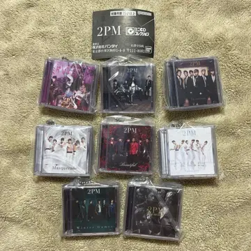 2PM 미니 CD 컬렉션 가챠 8종 세트