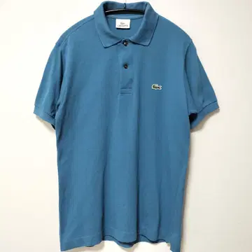 고품질! LACOSTE 피케 셔츠 F5191 DEVANLAY사제 블루 2
