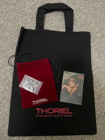 타카오 하야토 THORIEL 특전 토트백 사인 포함 트레이딩 카드