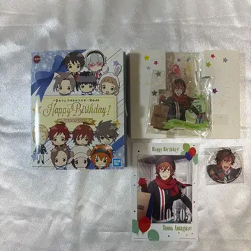 SideM 토우마 이치방 카페 Happy Birthday! 굿즈 세트