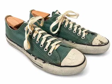 90s Converse 컨버스 USA제 27.5cm 그린 로우컷