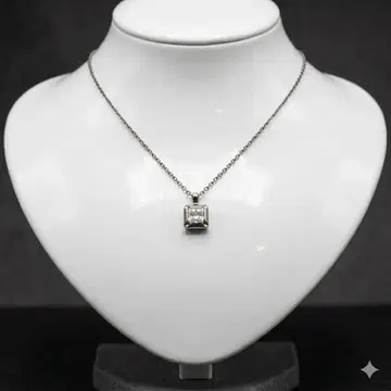 스와로브스키 SWAROVSKI 목걸이 액세서리 실버