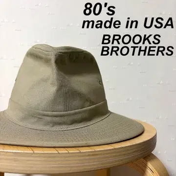레어 USA제 80's 브룩스브라더스 페도라 햇