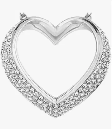 Swarovski 하트 목걸이 크리스탈