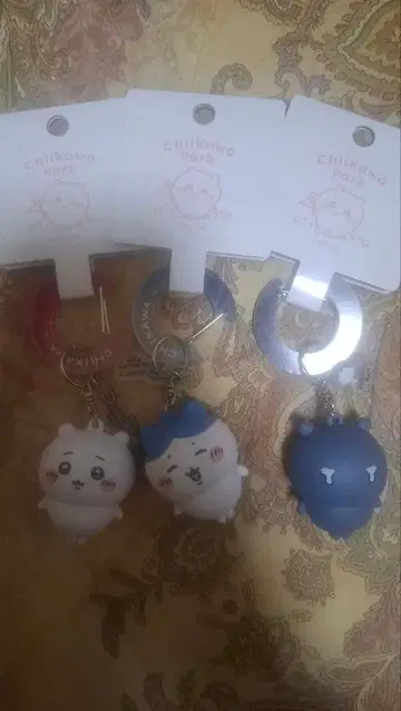 치이카와 파크 피규어 키링 하치와레