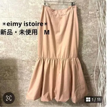 완판템!새상품! eimy istoire 머메이드 벌룬 스커트 핑크 M