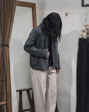A.PRESSE Vintage Hunting Jacket Olive 3