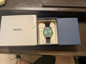 SEIKO 자동 와인딩 시계 본체 블루 다이얼
