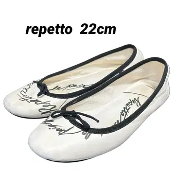 [ 한정품 ] Repetto 발레 슈즈 플랫 아이보리 35 약 22cm