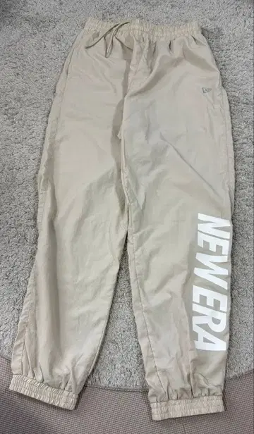 NEW ERA 조거 팬츠 로고 나일론 트랙 팬츠