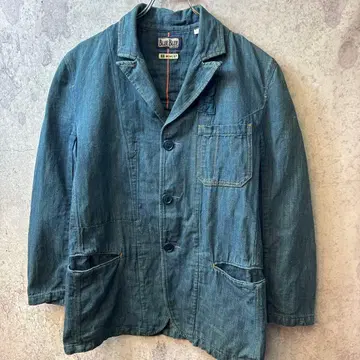 BLUE BLUE HEMP 데님 자켓 커버올