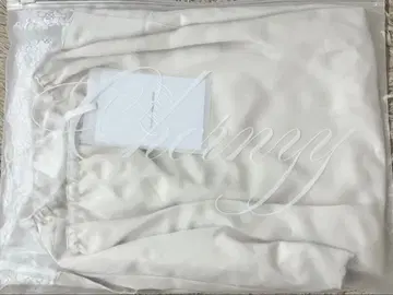 chernyy 새틴 레이스 미디 스커트 그레이쉬 베이지