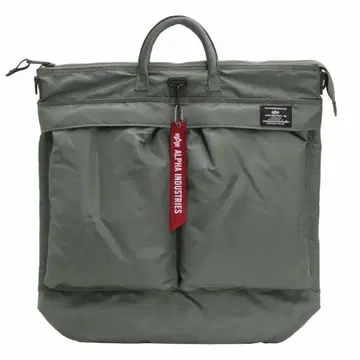 ALPHA INDUSTRIES 헬멧 백 2way 알파 그레이