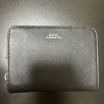 [ 미사용품 ] A.P.C. 접이식 지갑 블랙