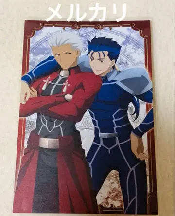fate ubw 아처 랜서 엽서 포스카 쿠훌린