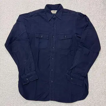 L.L.Bean 긴팔 셔츠 네이비 90s 80s 샤모아 크로스