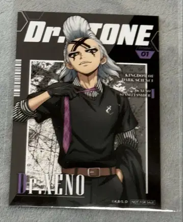 WALLMA Dr.STONE 특전 엽서 제노 닥스토