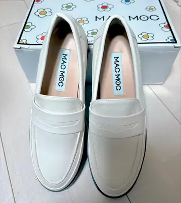 [한국 브랜드] mac moc 로퍼 23.5 화이트