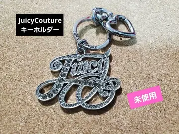 가격 인하 중 [ 미사용 ] JuicyCouture 키링 큐빅 실버