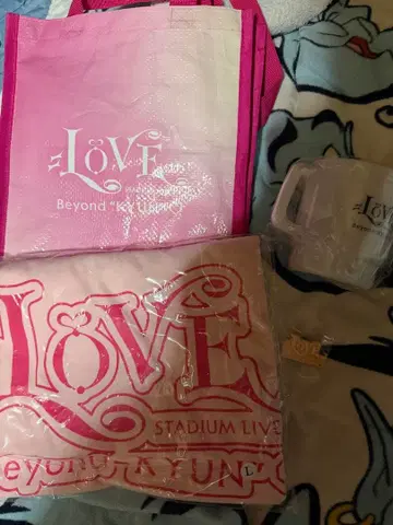 =LOVE 이코러브 STADIUM LIVE 프리미엄 티켓 굿즈 4점
