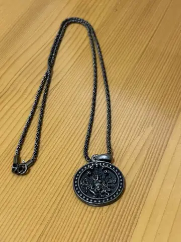 가네샤 모티브 실버 925 목걸이