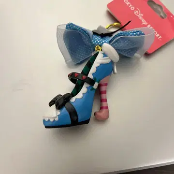 도쿄 디즈니 리조트 앨리스 하이힐 키체인