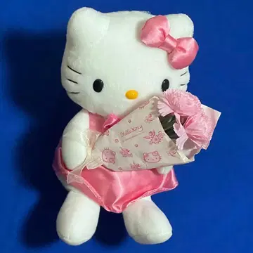 헬로키티 헤이와도 봉제 인형 어머니날 꽃다발 2003년제