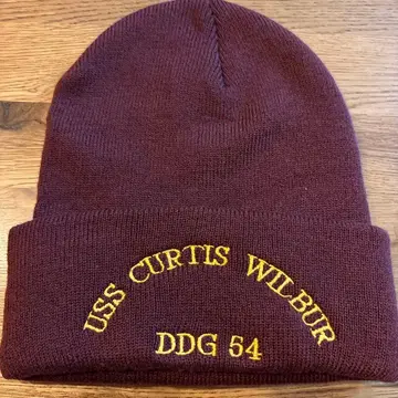 미군 방출품 USS CURTIS WILBUR 54 USNAVY USN