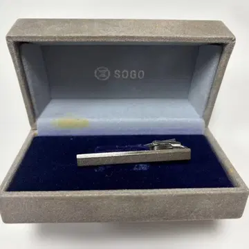 SOGO 넥타이핀 실버 심플