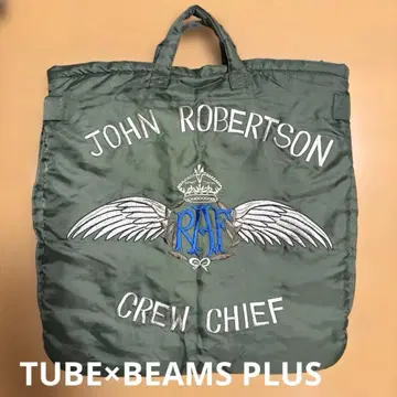 TUBE x BEAMS PLUS 헬멧백 토트백
