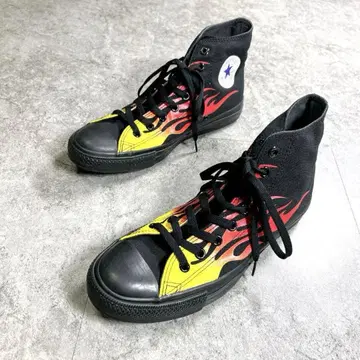레어 [ Converse ] 올스타/이그나이트/파이어 패턴/블랙