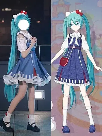 프로세카 보컬로이드 코스프레 산리오 콜라보 하츠네 미쿠