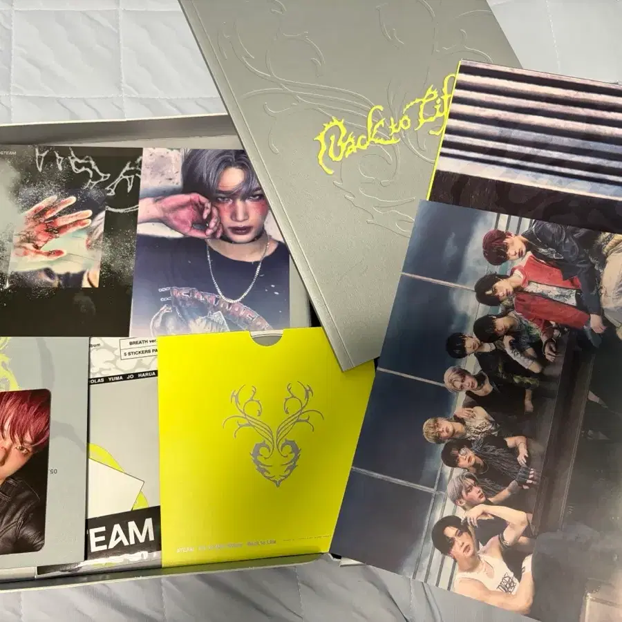 &team back to life album unreleased photocard buncheol andteam