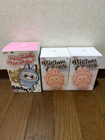 POP MART THE MONSTERS 봉제 인형 3세트