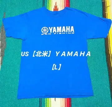 북미 YAMAHA PRO FISHING 티셔츠 블루 L