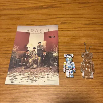 아라시 라이브 로고 베어브릭 패밀리 클럽 스토어 ARASHI 즉완품