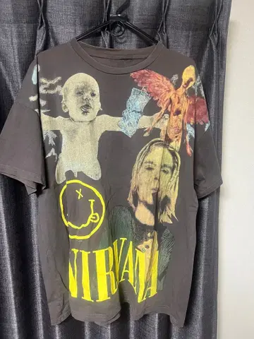 NIRVANA 밴드 티셔츠