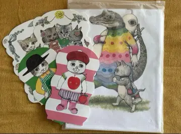 히구치 유코 기환동물삼림 대만 한정판 T셔츠 편지지 덤 포함