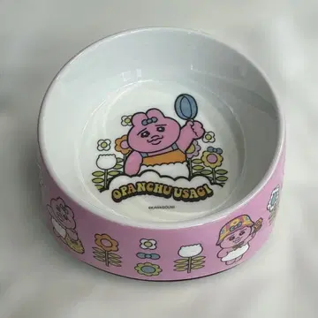 빤쮸토끼 반려동물 후드 보울