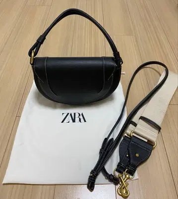 [새상품급] ZARA 대비 스티치 크로스 바디백