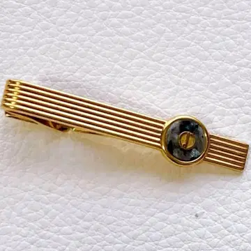 던힐 dunhill 골드 넥타이핀 타이다이 패턴