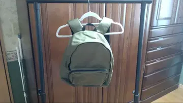 글로벌 워크 올리브 컬러 나일론 백팩