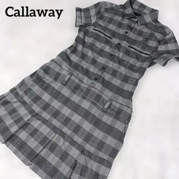 [새상품급] Callaway 캘러웨이 반팔 원피스 L 그레이
